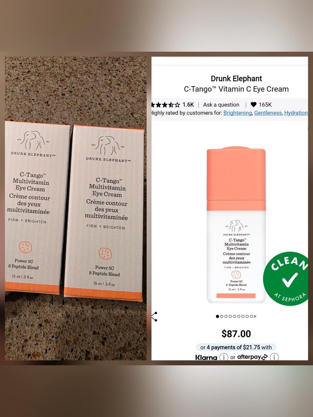 Drunk Elephant C-Tango Multivitamin Eye Cream